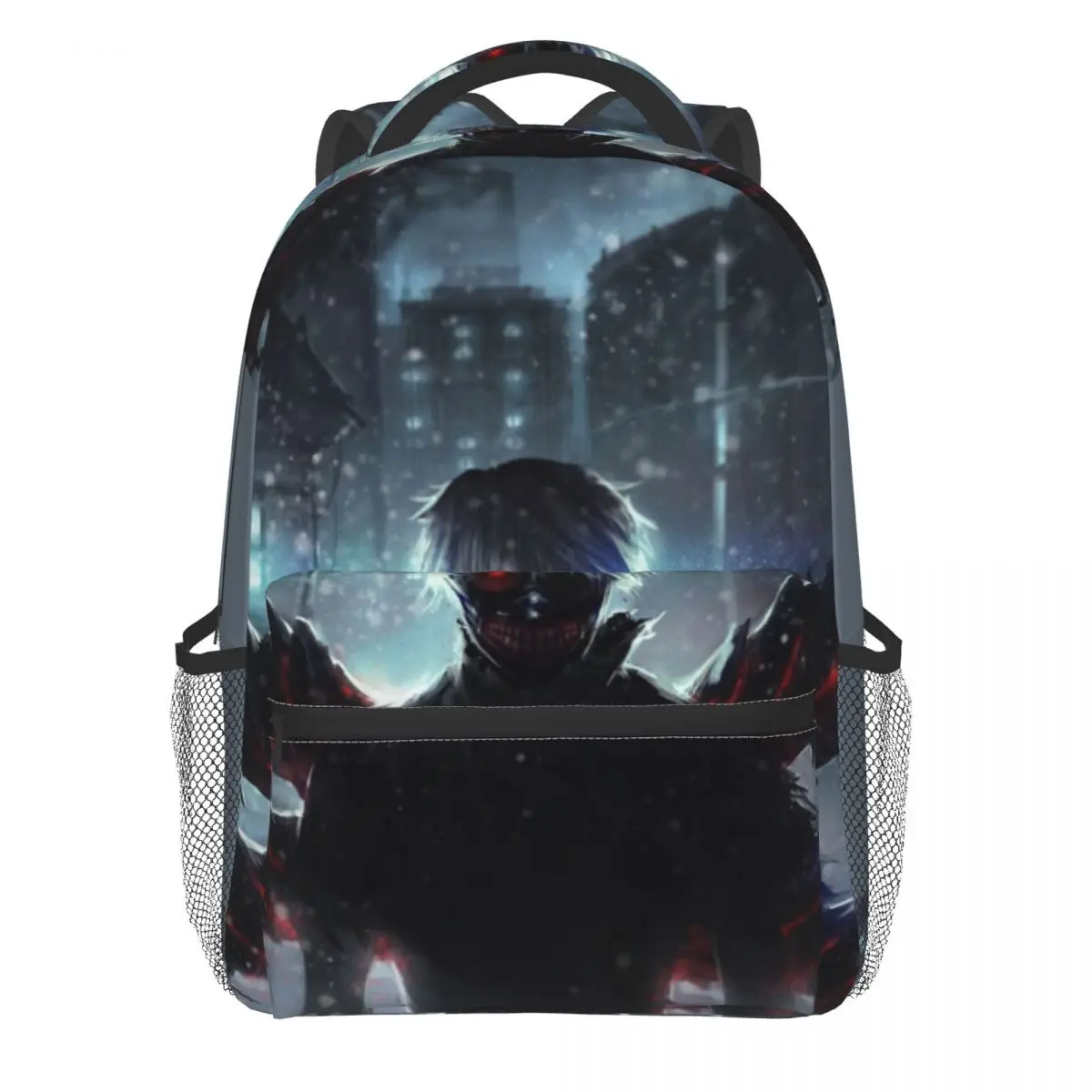 

Tokyo Ghouls Kaneki Ken Backpack tokyo ghoul tokyoghoul touka Kawaii Backpacks Cycling Breathable School Bags Design Rucksack