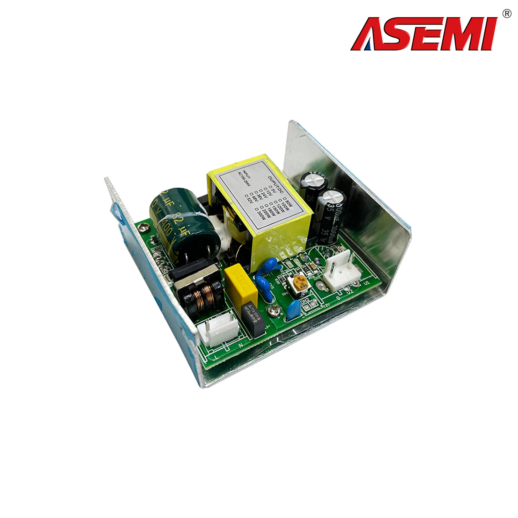 Адаптер модуля AC-DC 24V5A Импульсный источник питания ASEMI 120 Вт AC 100-264 В до 24