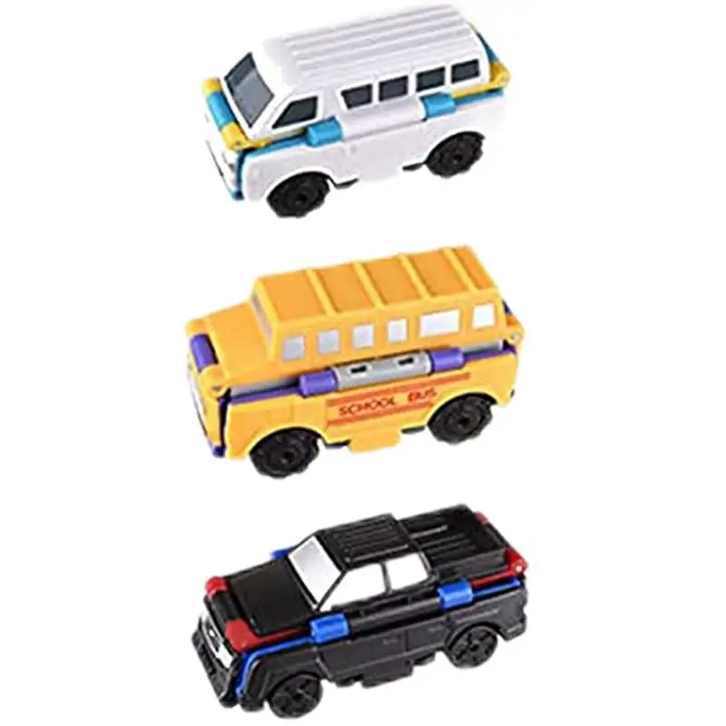 

Kids Reverse Car Set Creative Anti-Reverse Car Toy Die Cast Convert Two Forms Shock Resistant No Batteries Needed Parent-Child