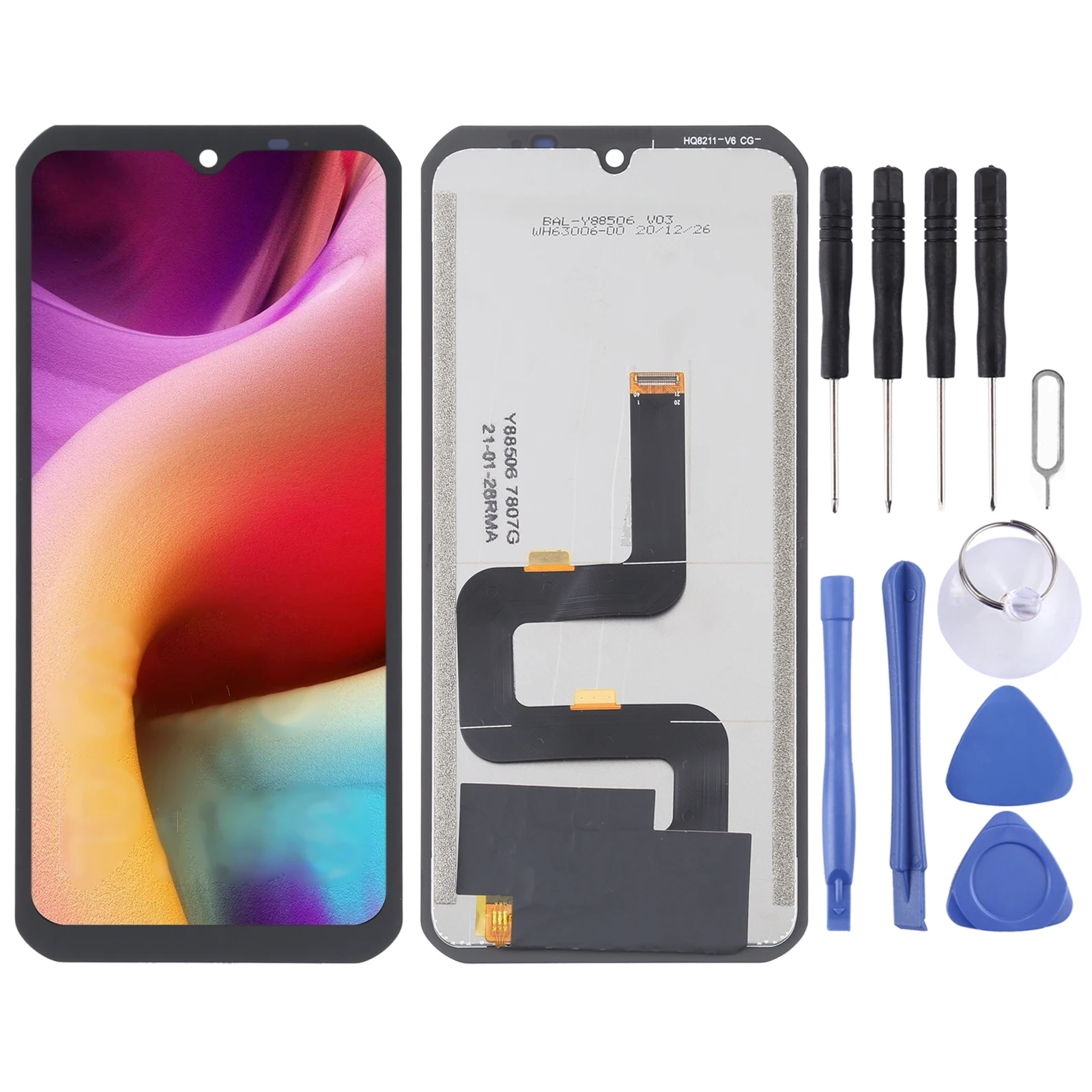 

IPartsBuy для ЖК-экрана Doogee S88 Plus и дигитайзера в сборе