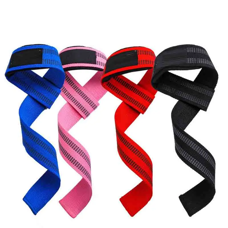 

Weightlifting hard pull power belt fitness pull-up single-sided barbell weightlifting single parallel bar antiskid grip belt