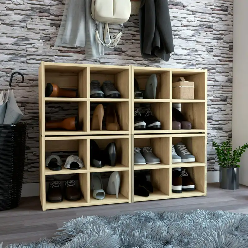 

Biyala (Light Grey) Space-Saving Shoes Shelf Plastic Shoes Cabinets Home Supplies