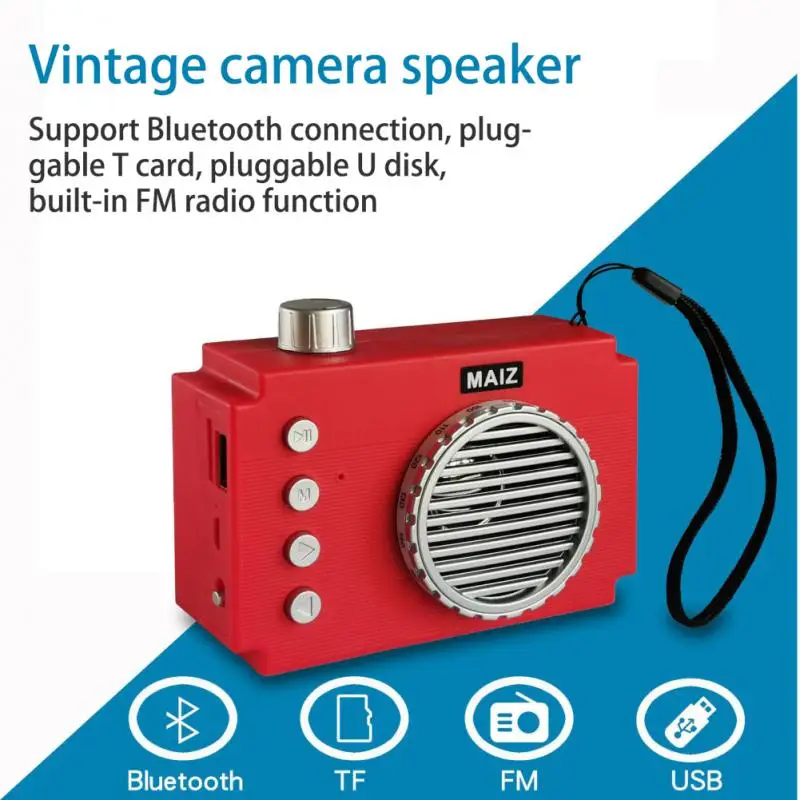 

Small Card Loud Subwoofer Led Atmosphere Lamp Stereo Bluetooth Speaker Subwoofer Loudspeaker For Pc Phone Outdoor Audio Charging