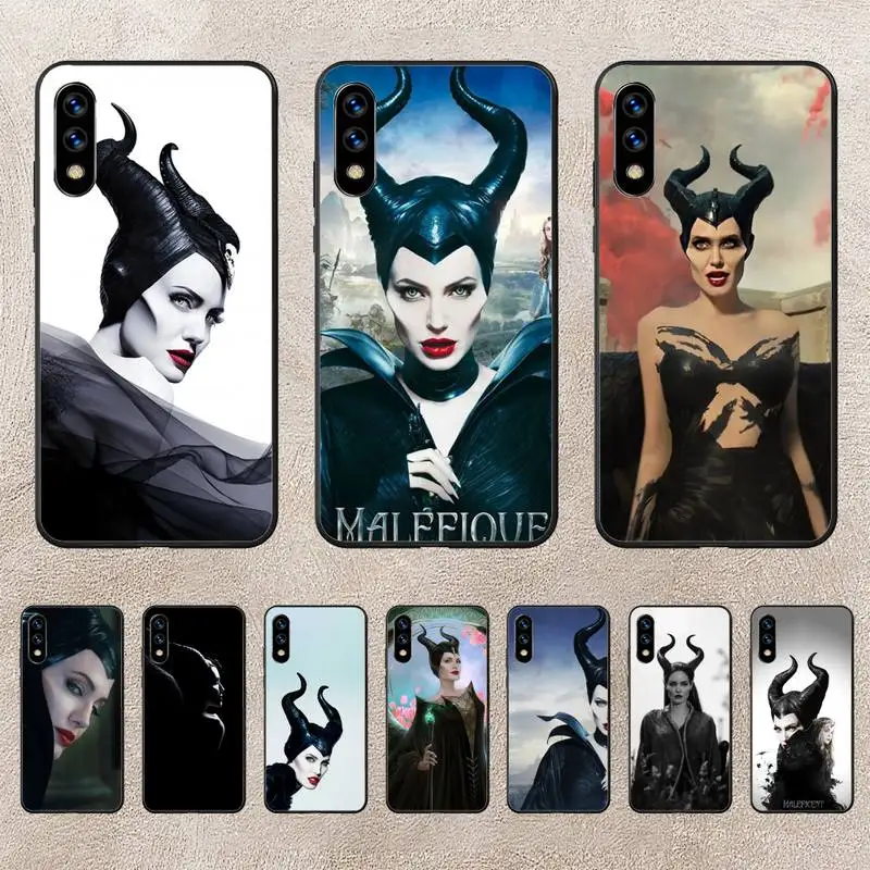 

Maleficent Film Phone Case For Huawei G7 G8 P7 P8 P9 P10 P20 P30 Lite Mini Pro P Smart Plus Cove Fundas