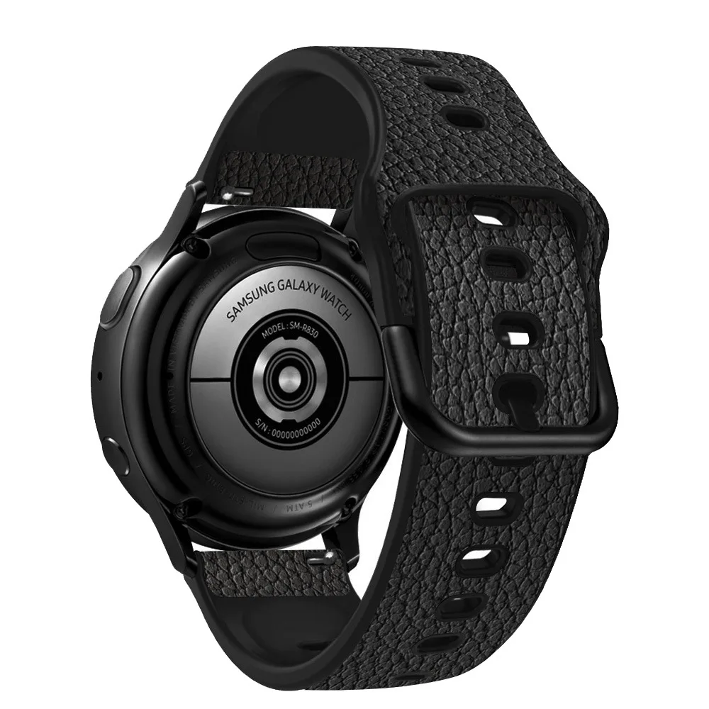 

Ремешок силиконовый для Huami Amazfit Bip S U Pro/GTR 42 мм, кожаный смарт-браслет для Amazfit GTS 3 2 2E GTS3 GTS2 Mini, 20 мм