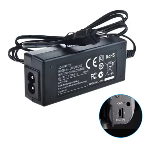 Зарядное устройство USB-адаптера питания для видеокамер Sony DCR-PC350, DCR-PC1000, DCR-PC53E, DCR-PC55E, DCR-PC106E Handycam