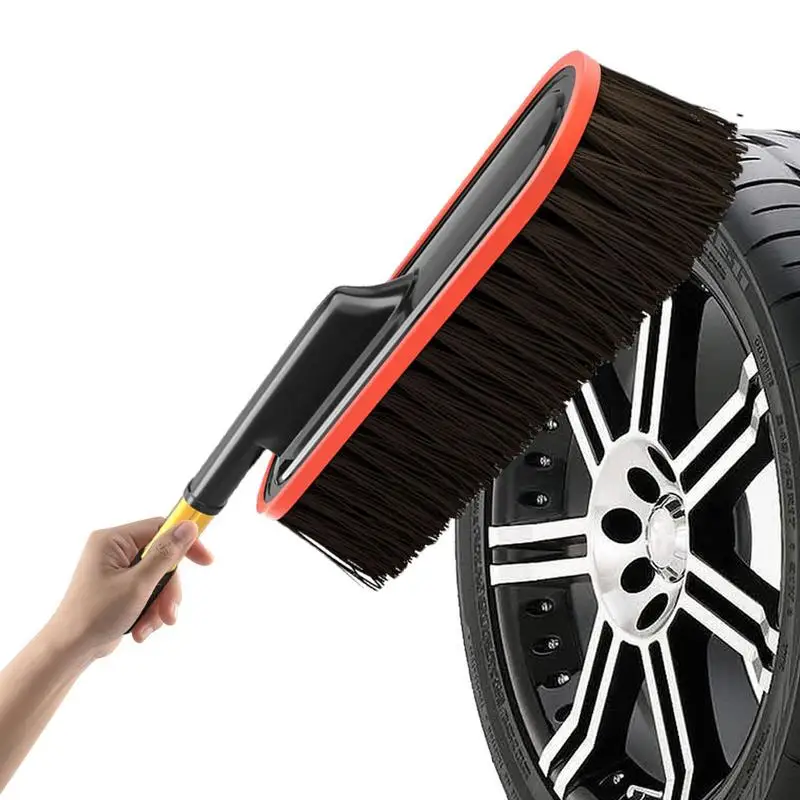 

Car Dust Brush Scratch Remove Car Duster Exterior With Extendable Handle Vehicle Washing Cleaning Brushes Auto Cleaning Tool