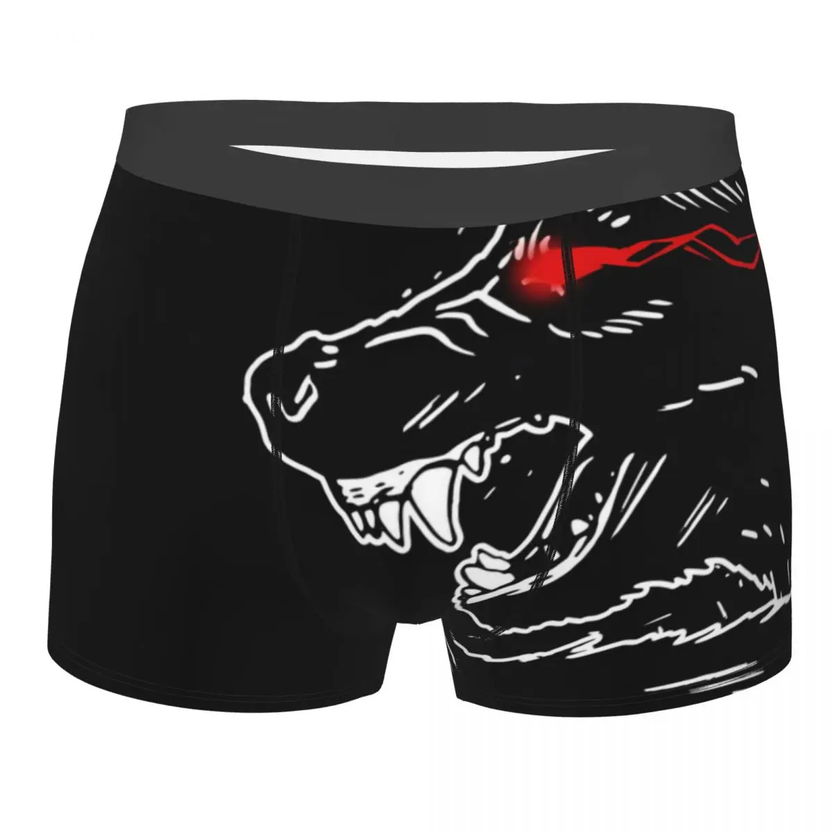

Space Galaxy Wolf Black Red Eyes Underpants Homme Panties Male Underwear Print Couple Sexy Set Calecon