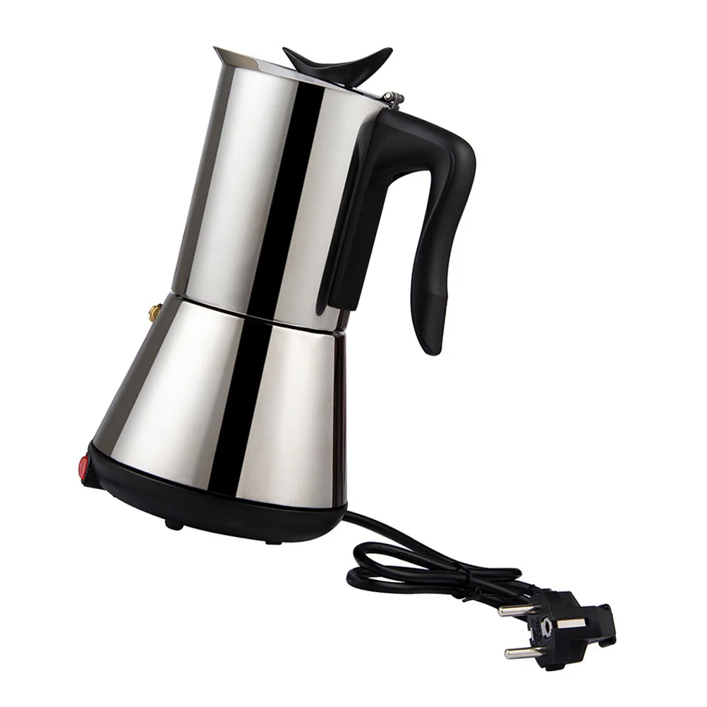 

1 Pc 300 Stainless Steel Coffee Pot Nonslip Coffee Filter (Silver, Plug)