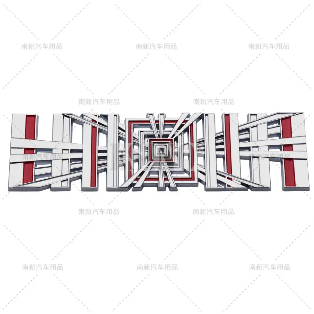 

Автомобильный Стайлинг, 3D металлическая клейкая эмблема, значок на задний багажник, наклейка на корпус для Tesla Model S, клетчатая модель X, клетка