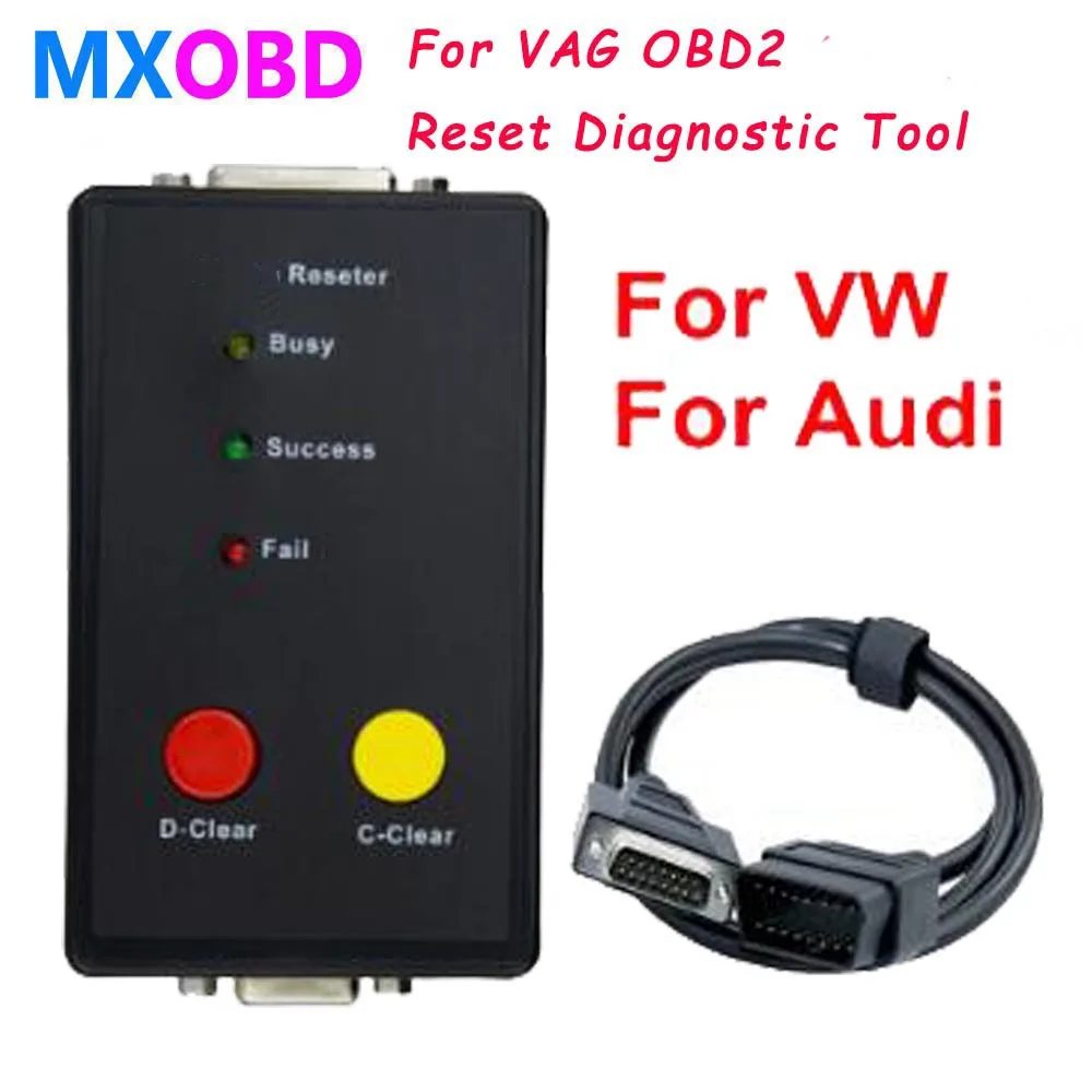 Высококачественный сброс SRS для VW для Audi A3 A4 A6 A8 2002-2005 VAG OBD2/SRS Инструмент сброса Автомобильные диагностические инструменты