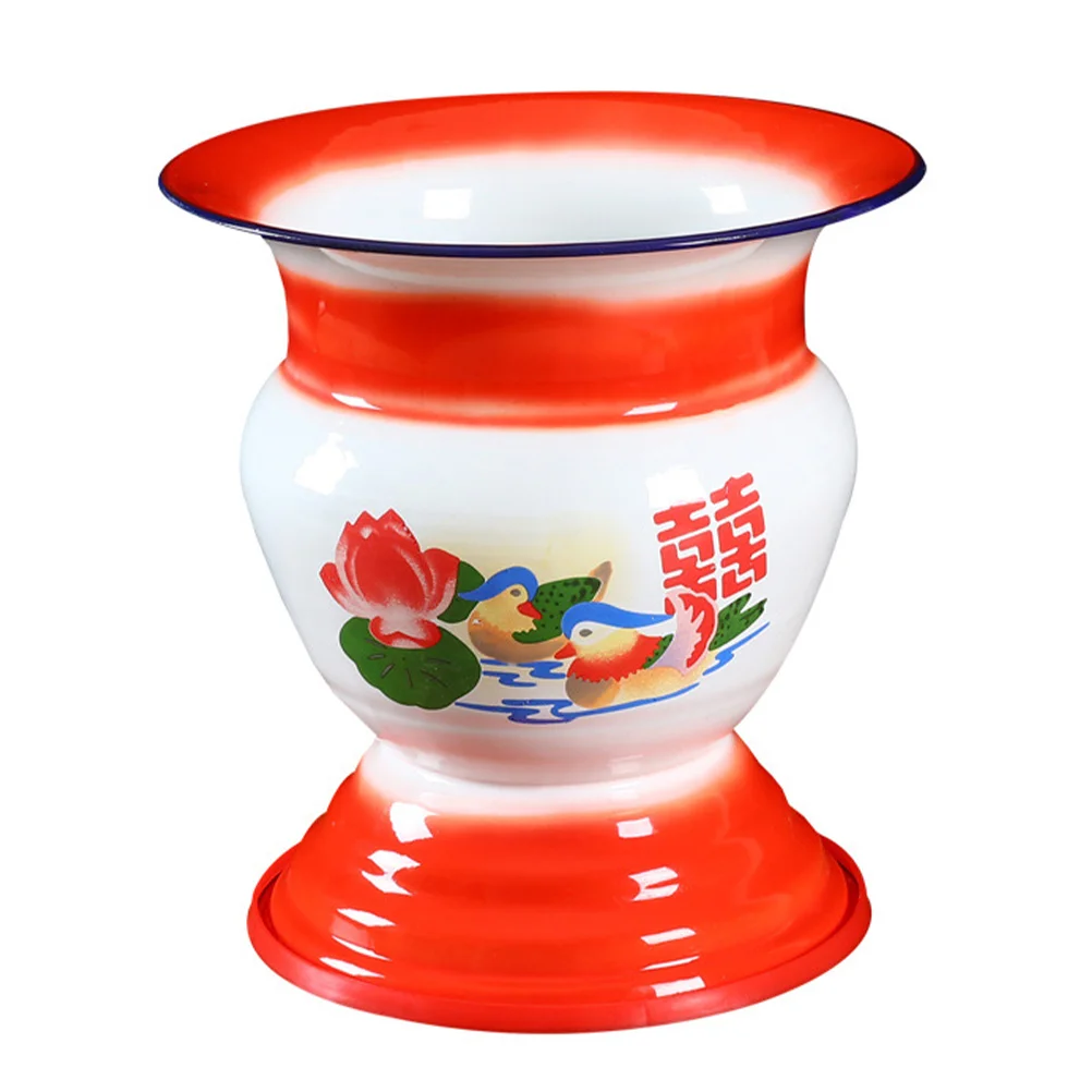 

Urinal Bucket Spittoon Potty Urine Emergency Bottle Enamel Toilet Portable Chamber Pot Pots Pee Bedpans Bedpan Chinesetravel