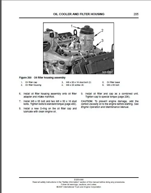 International Truck Engine Family ForNavistar MAXXFORCE Diagnostic &amp Service Manuals