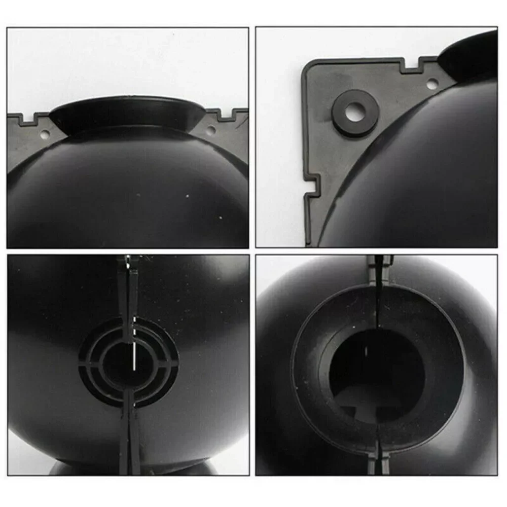 

100pc Black Rooting Sponge Hydroponics Block Cloning Collar Aquaponics Net Pot Sponge Anti-Alga 4 Size Available