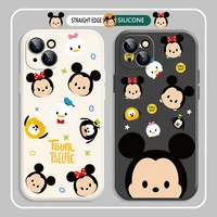 mickey anime disney phone case for iphone 11 12 13 pro max mini 6 6s 7 8 plus x xr xs se 2020 soft silicone tpu funda back cover