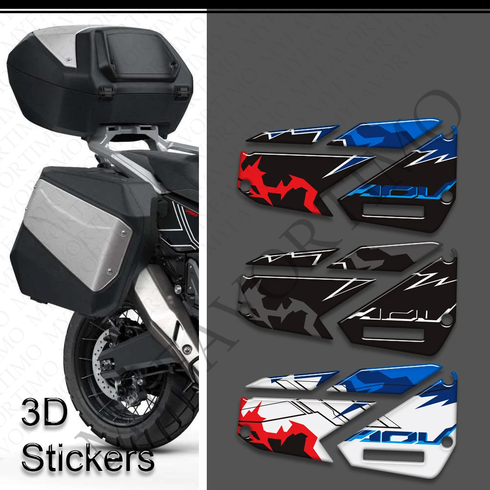 Фото Новые защитные наклейки из 3D эпоксидной смолы для бокового кофра мотоцикла X-ADV XADV X ADV 750 №2
