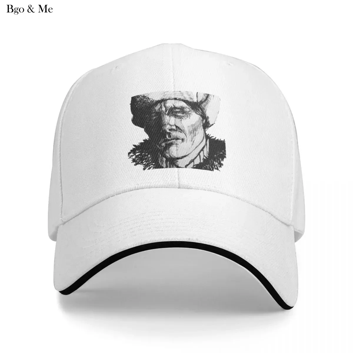 

2023 New Mads Mikkelsen Portrait Baseball Cap Baseball Hat Girl Men's