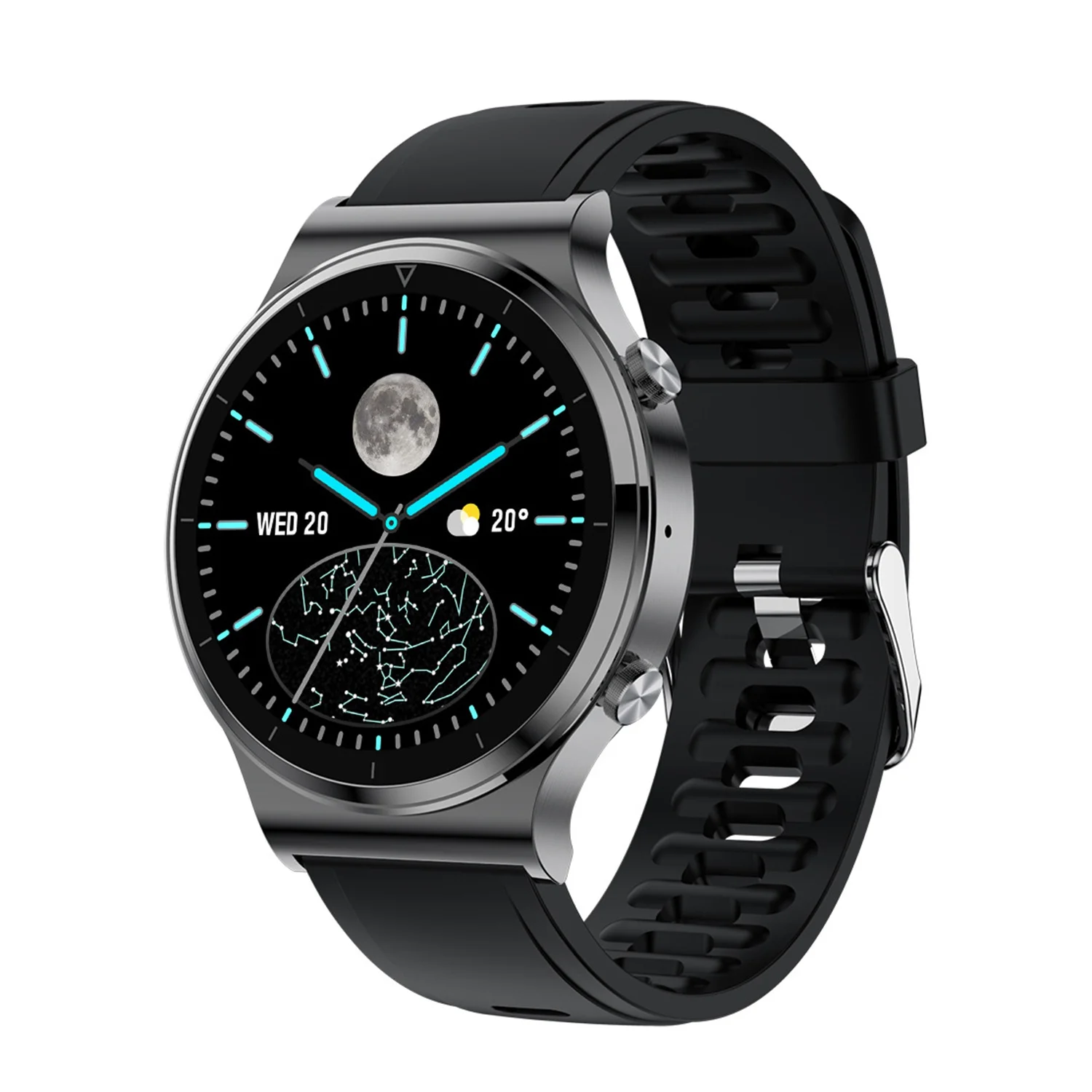 

S600 Smart Watch Men Bluetooth Call Heart Rate 1.3 Inch Colorful Screen Custom Black Smartwatch for Android IOS Phone