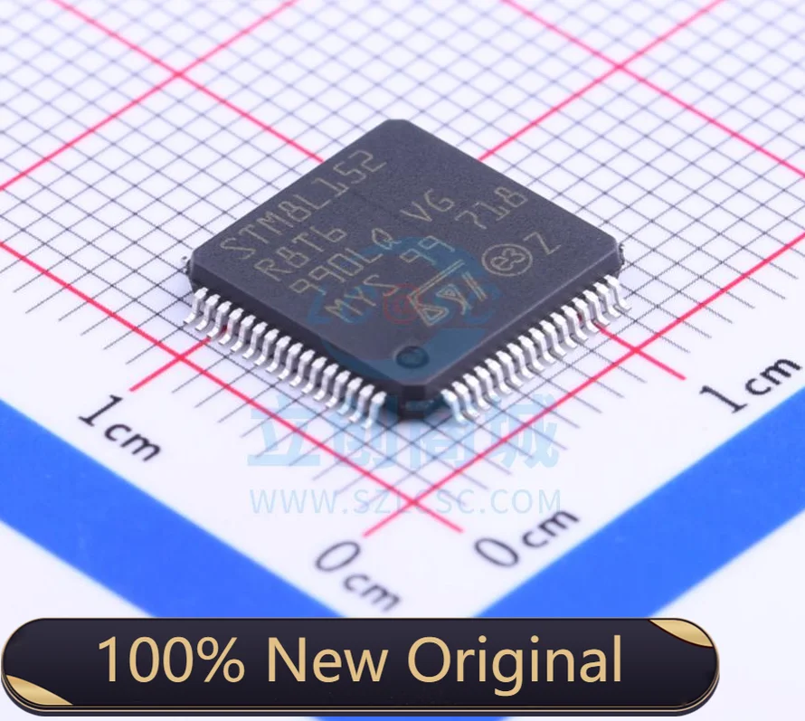 

STM8L152R8T6 упаковка lqfp64абсолютно новый оригинальный аутентичный микроконтроллер IC чип