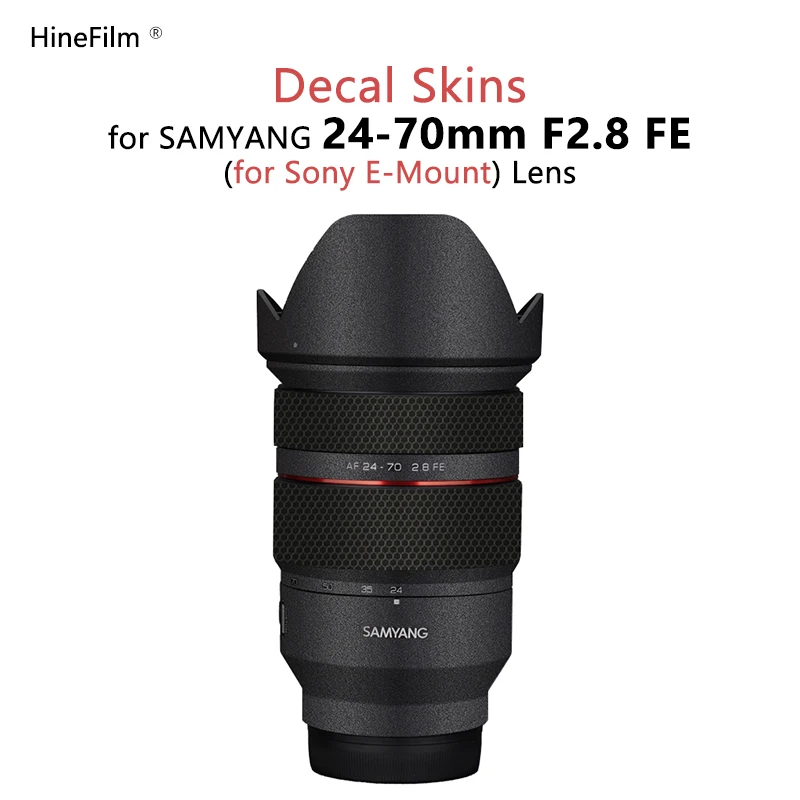 

AF24-70 F2.8 FE Mount Lens Protective Skin For Samyang AF 24-70mm F2.8 FE Lens Protector Coat Wrap 3M Vinyl Sticker Film
