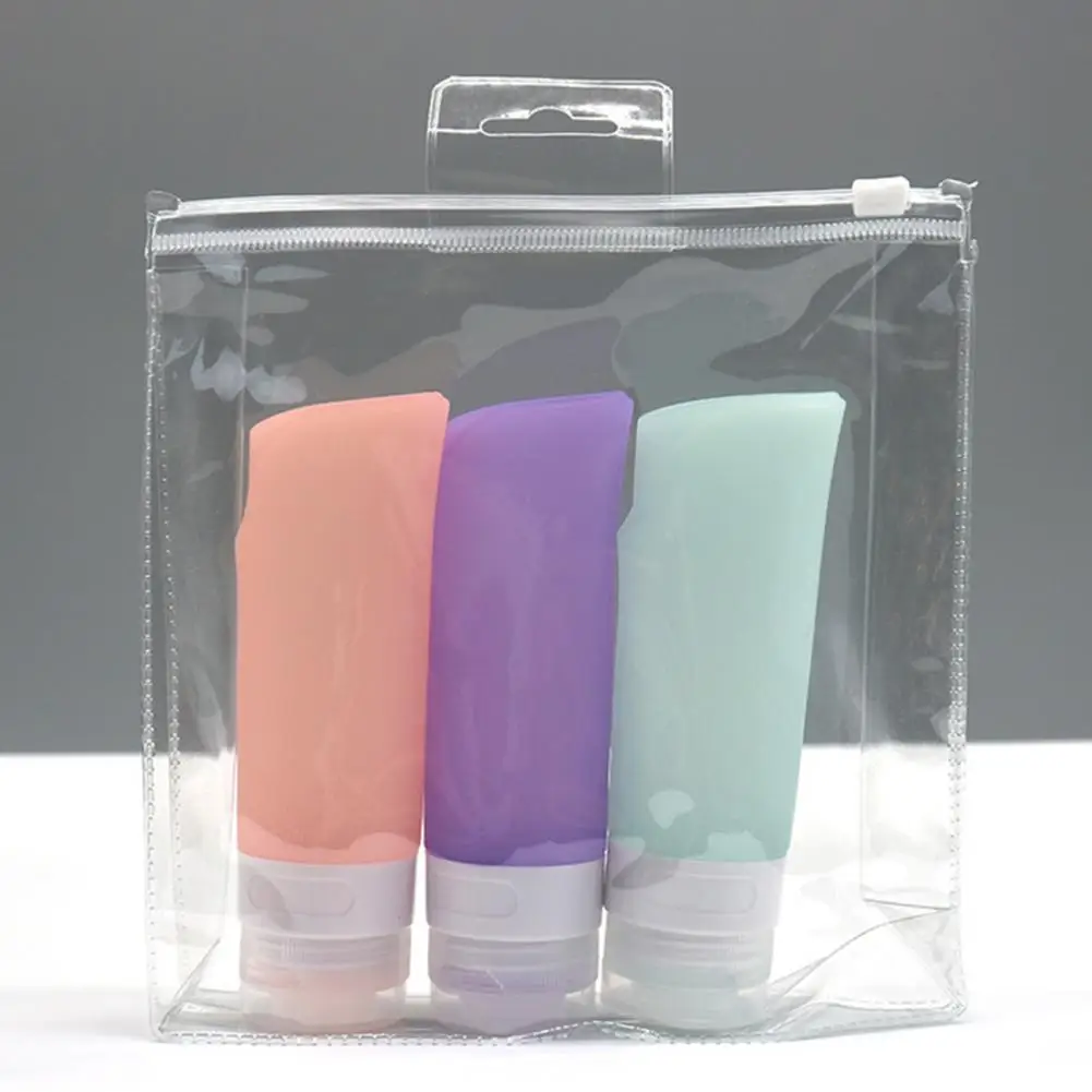 

90ML Long Lasting Reusable Multifunctional Easy to Refill Shampoo Lotion Refillable Cosmetic Container Travel Bottle Bottling
