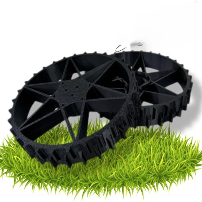 Фото 2 шт. приводное колесо газонокосилки для Gardena R38Li R40Li R50Li R70Li R80Li Husqvarna Automower 105/305/308, больше захвата №1