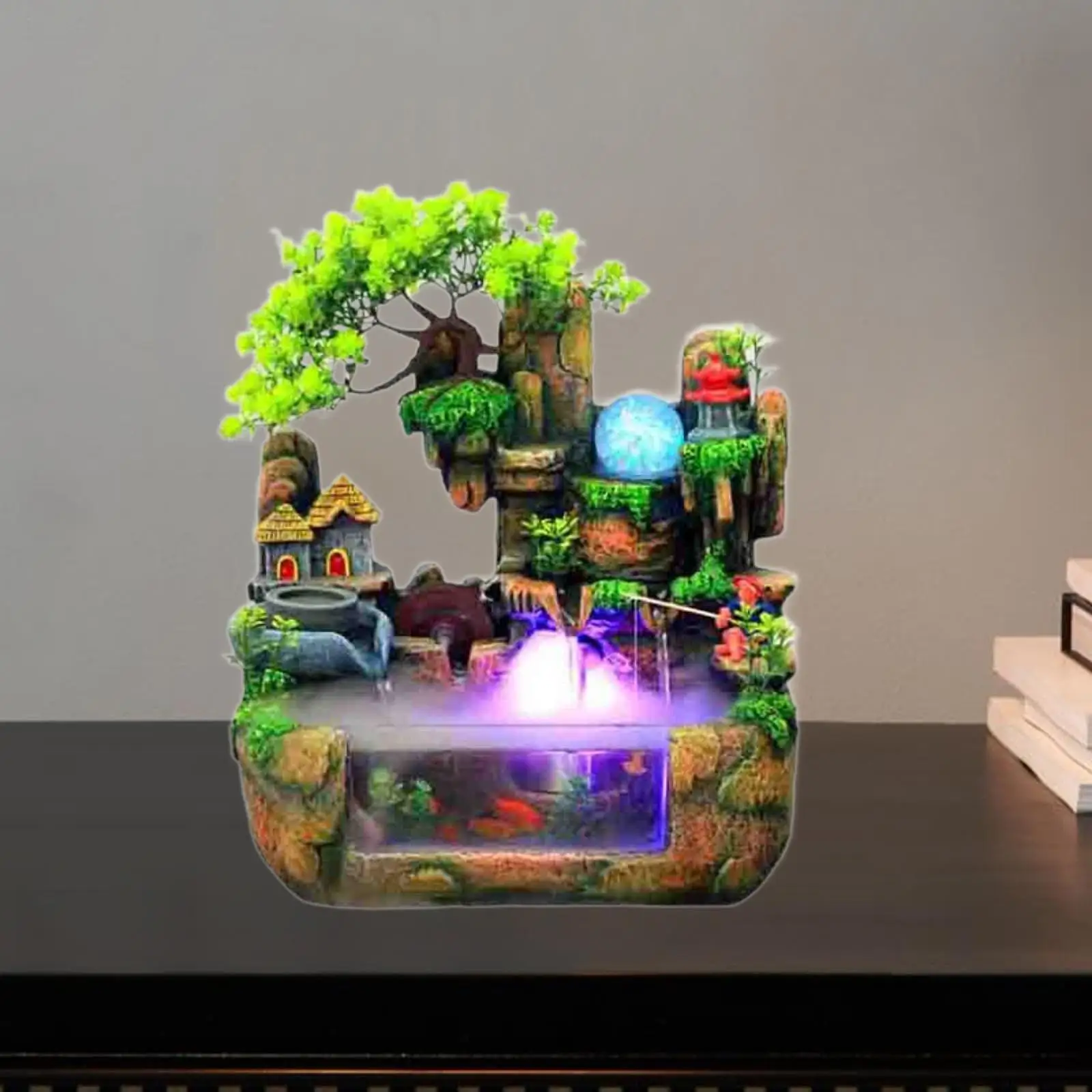 Настольный фонтан для релаксации в помещении