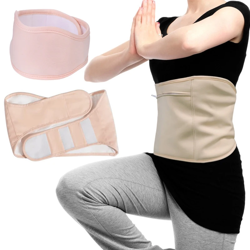 

2Pcs/Set Organic Castor Oil Wraps Detox Castor Oil Pack With Adjustable Elastic Strap Cotton Flannel Washable Hot Compress Wraps
