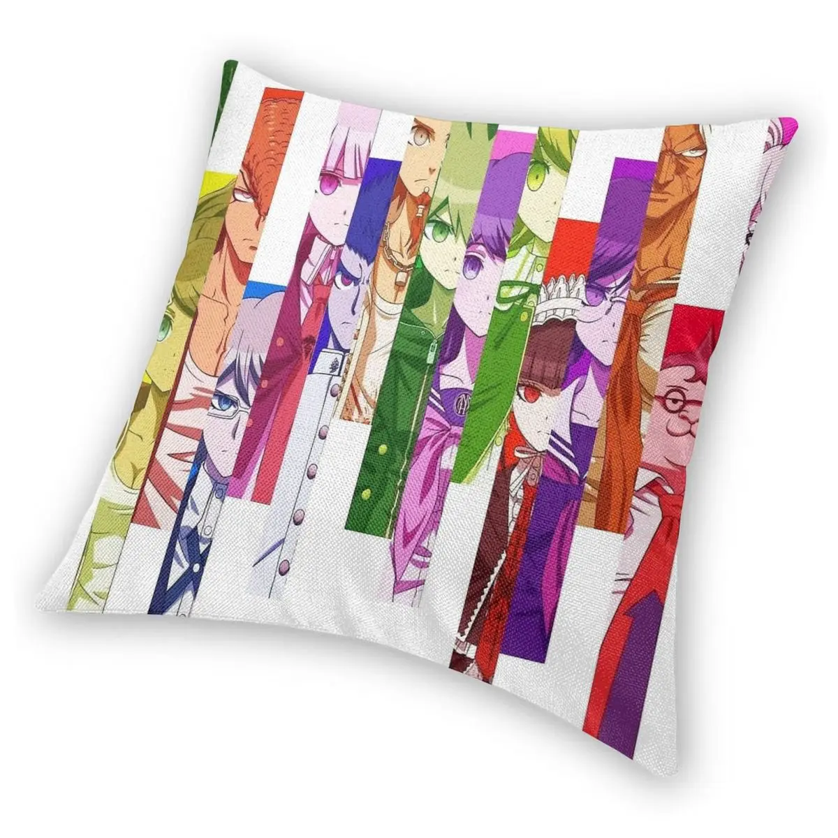 Полностью литая наволочка Makoto Naegi мягкая детская в подарок подушка виде