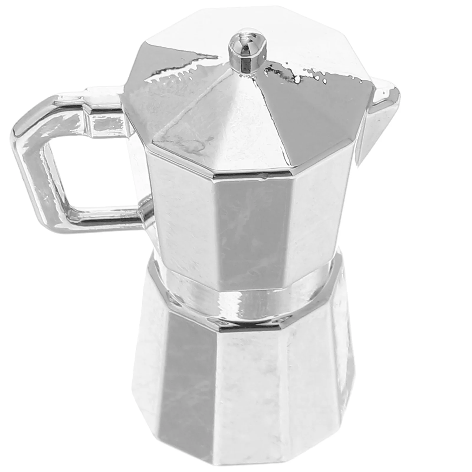 

Handheld Coffee Pot House Lifelike Simulation Decor Kitchen Tiny Mini Prop
