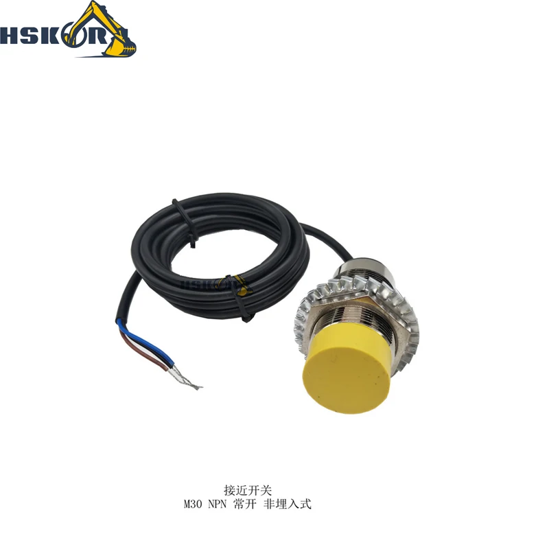 

Proximity switch M30 NPN normally open non-recessed