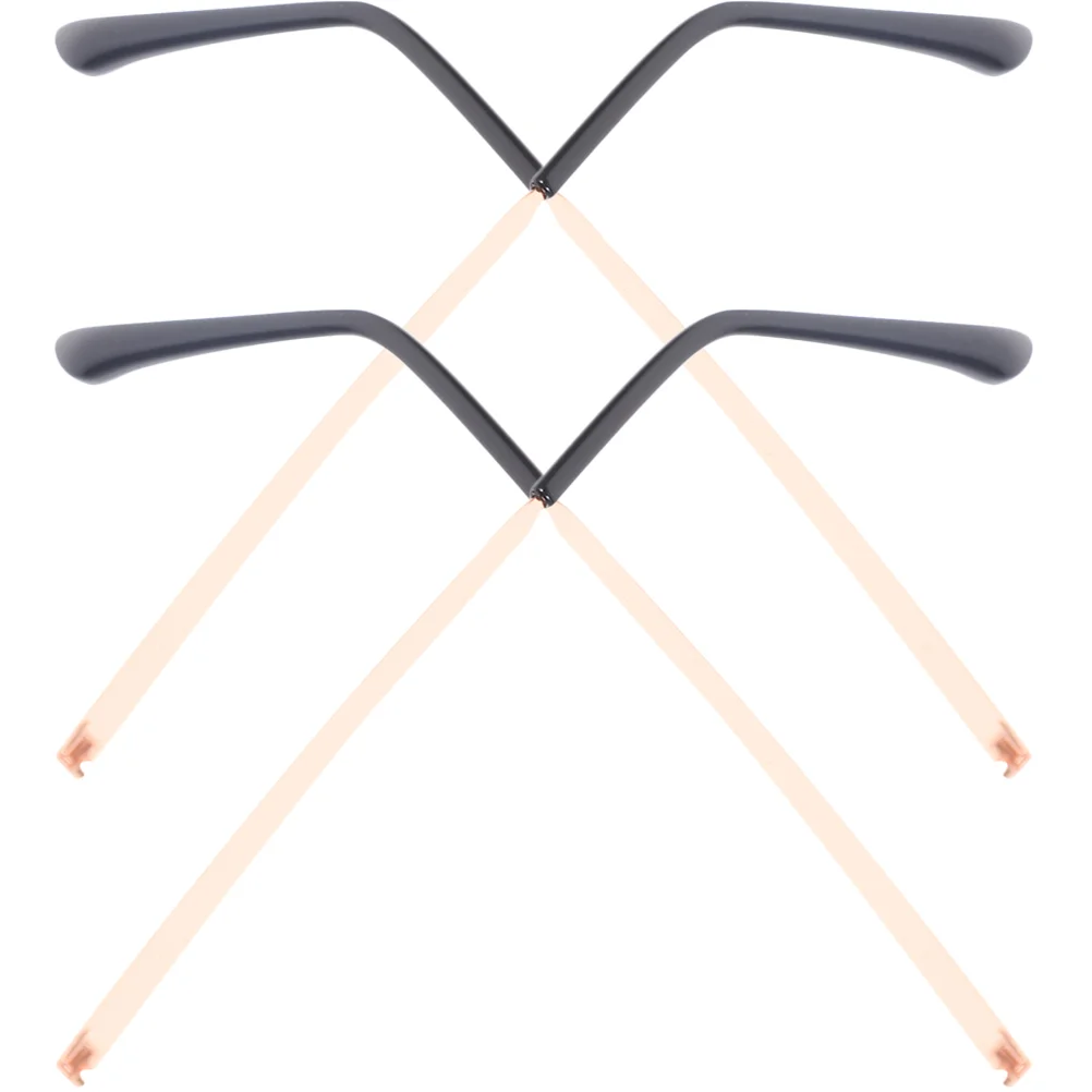 2-парные солнцезащитные очки ножки для очков мужские и женские металлические