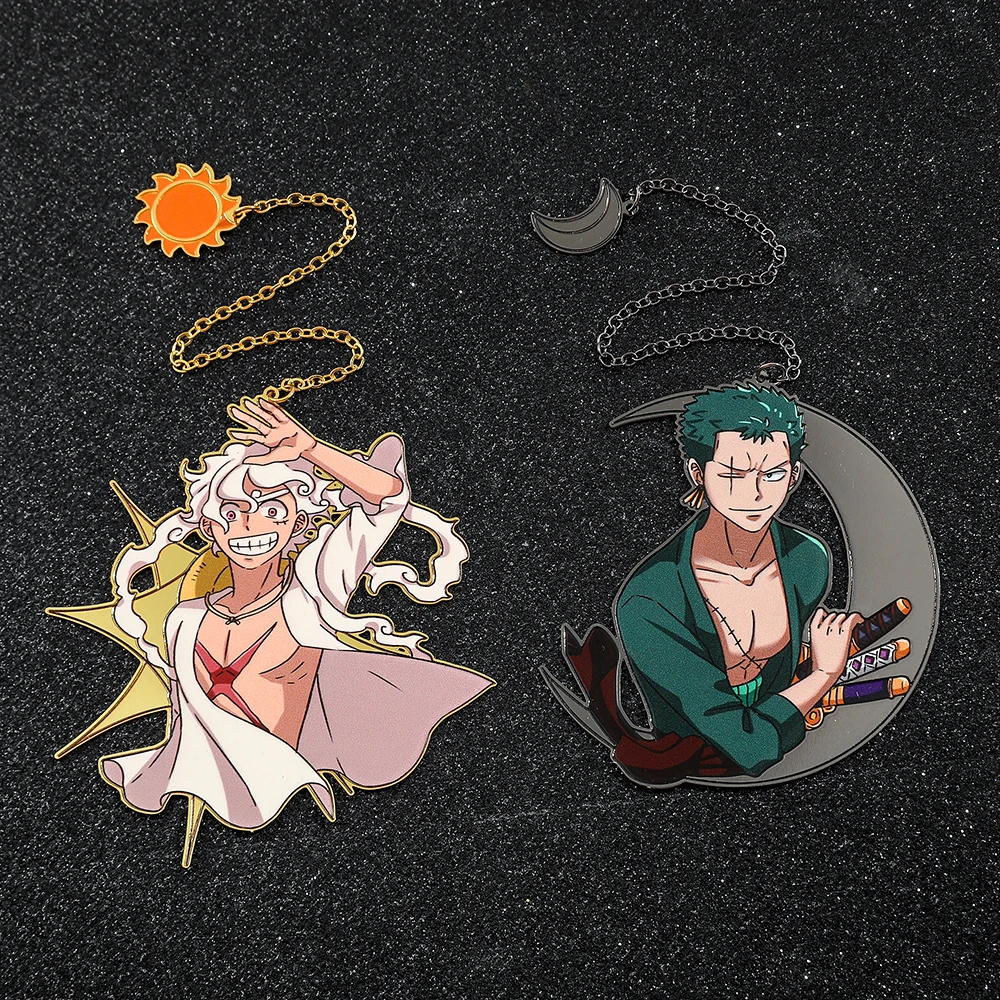 Аниме One Piece Луффи Зоро сувениры для дня рождения бренд Miniso детский день латунный