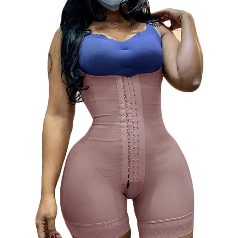 Shape Wear Open Bust Tummy Control Corrective Underwear For Women Colombian Sheath