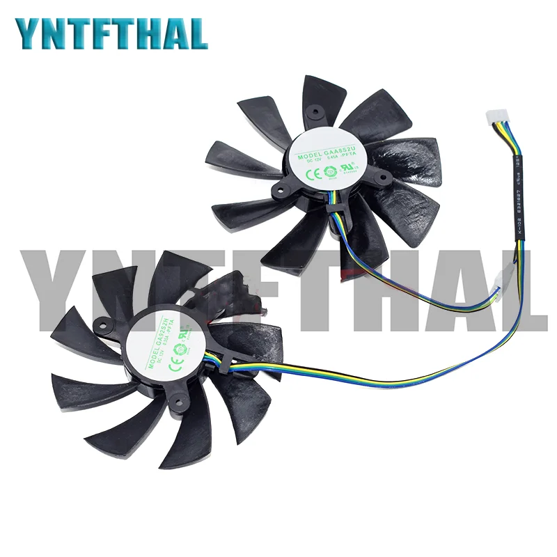 Вентилятор GAA8S2U, 12 В постоянного тока, 100 мм, а, 4 контакта, 1 шт., GA92S2H, 12 В постоянного тока, а * 1 пара охладителей VGA, вентилятор видеокарты ZOTAC P102/P104
