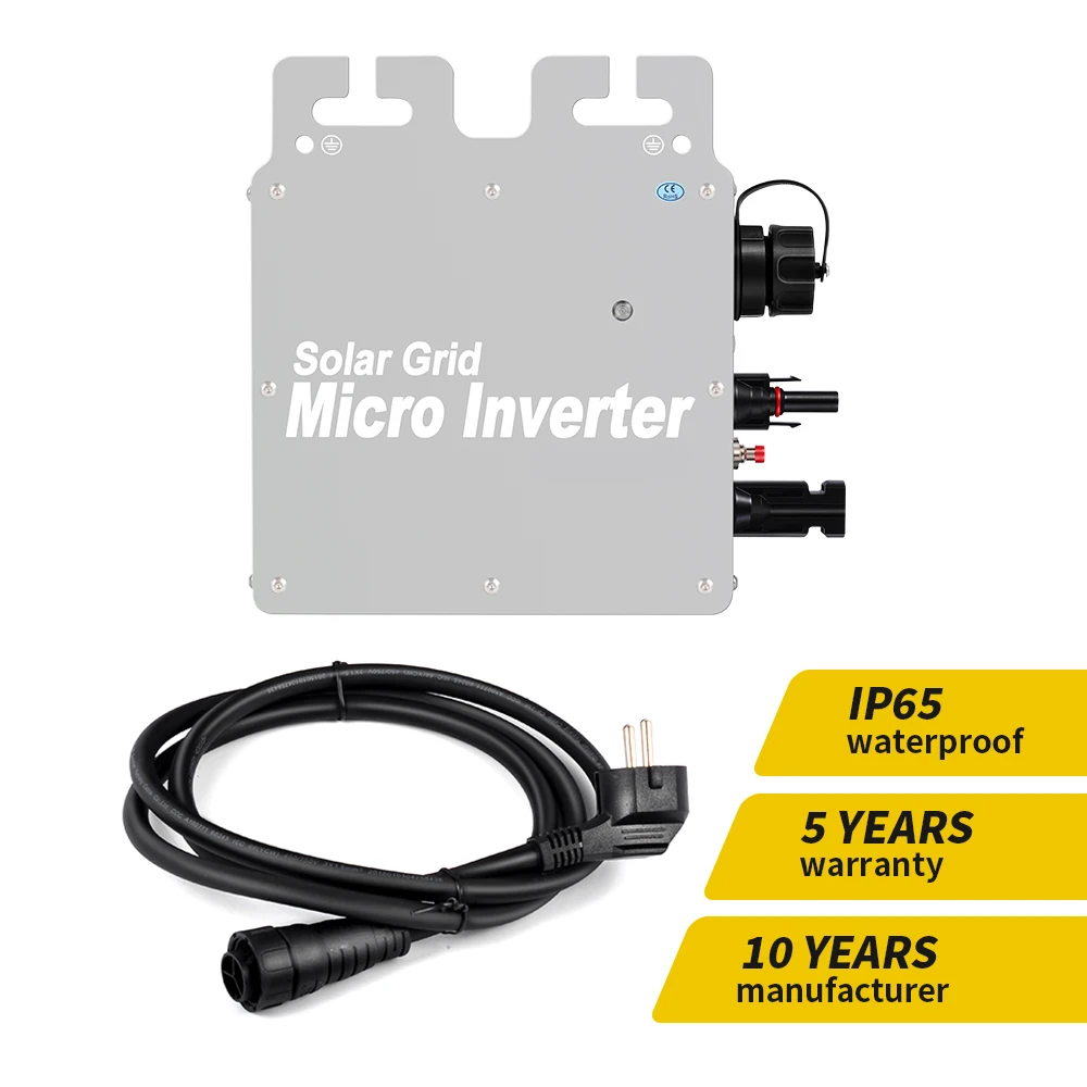 Внутрисетевой микроинвертор 400 Вт микро-Солнечная связь поддержка Wi-Fi мобильное