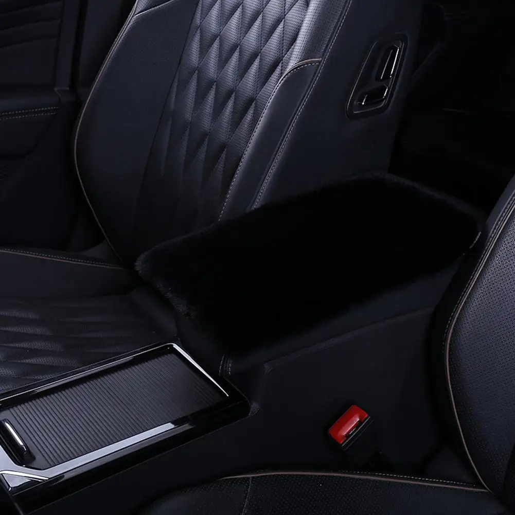 Автомобильный подлокотник подушка имитация кролика Рекс плюшевый чехол