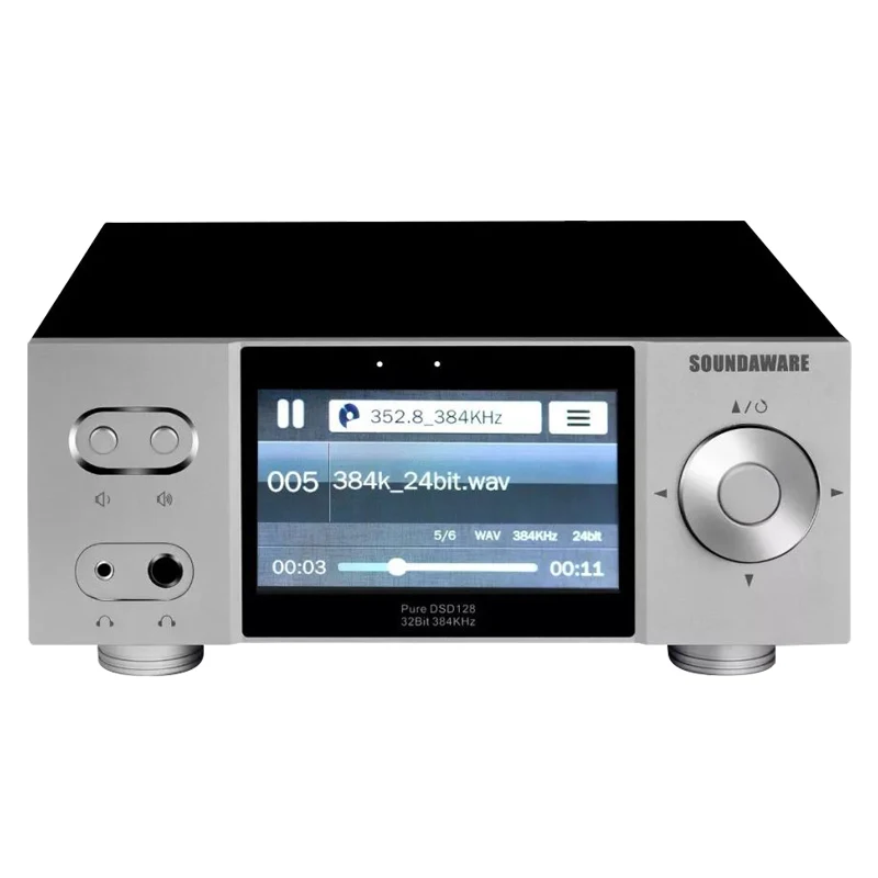 Мультифункциональный потоковый музыкальный плеер Roon Airplay SD-карта DSD256 PCM384 Hi-Fi
