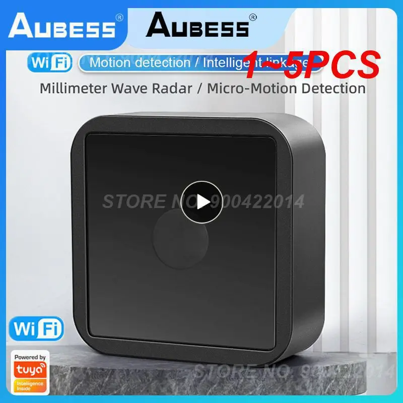 

1 ~ 5 шт. смарт-датчик автоматизации Tuya WiFi/ZigBee 3,0 присутствия человека, беспроводной мини-детектор движения в микроволновой печи