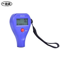 easy operation high performance portable magnetic chrome car paint tester coating thickness gauge