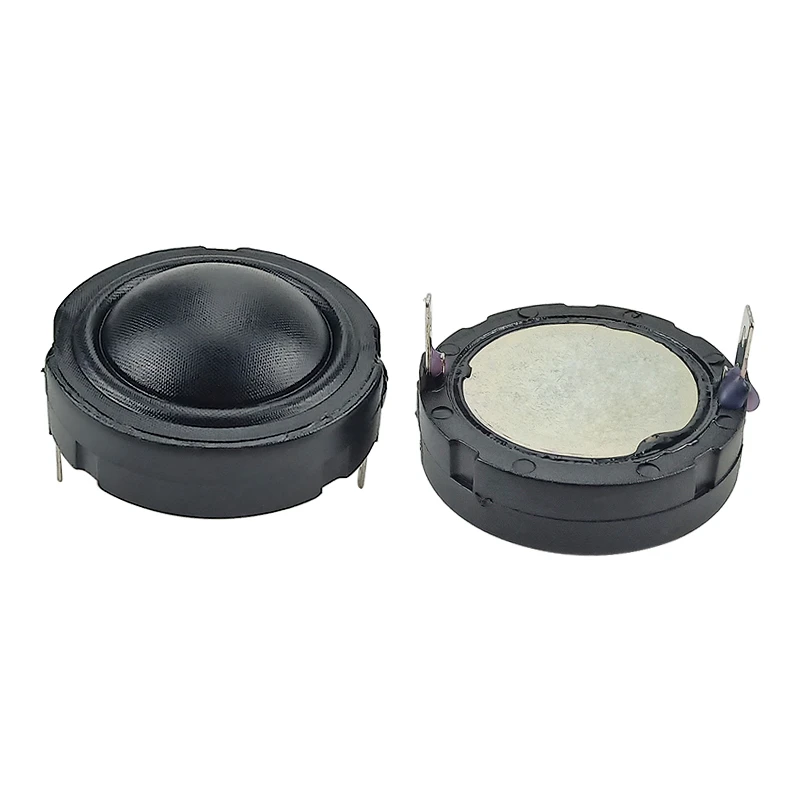 

inch 40mm Tweeter Speaker 4ohm 30W 25Core HifI Treble loudspeaker Dome Silk film Neodymium For 2 way Speaker DIY 2pcs
