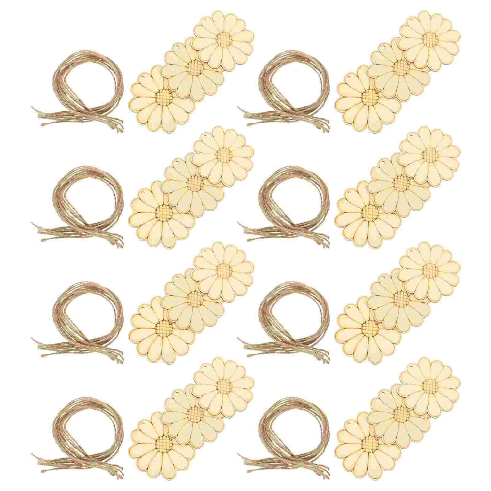 

Wooden Wood Unfinished Diy Flower Slices Crafts Cutouts Ornaments Blank Slice Pieces Chips Cutout Christmas Craft Embellishments