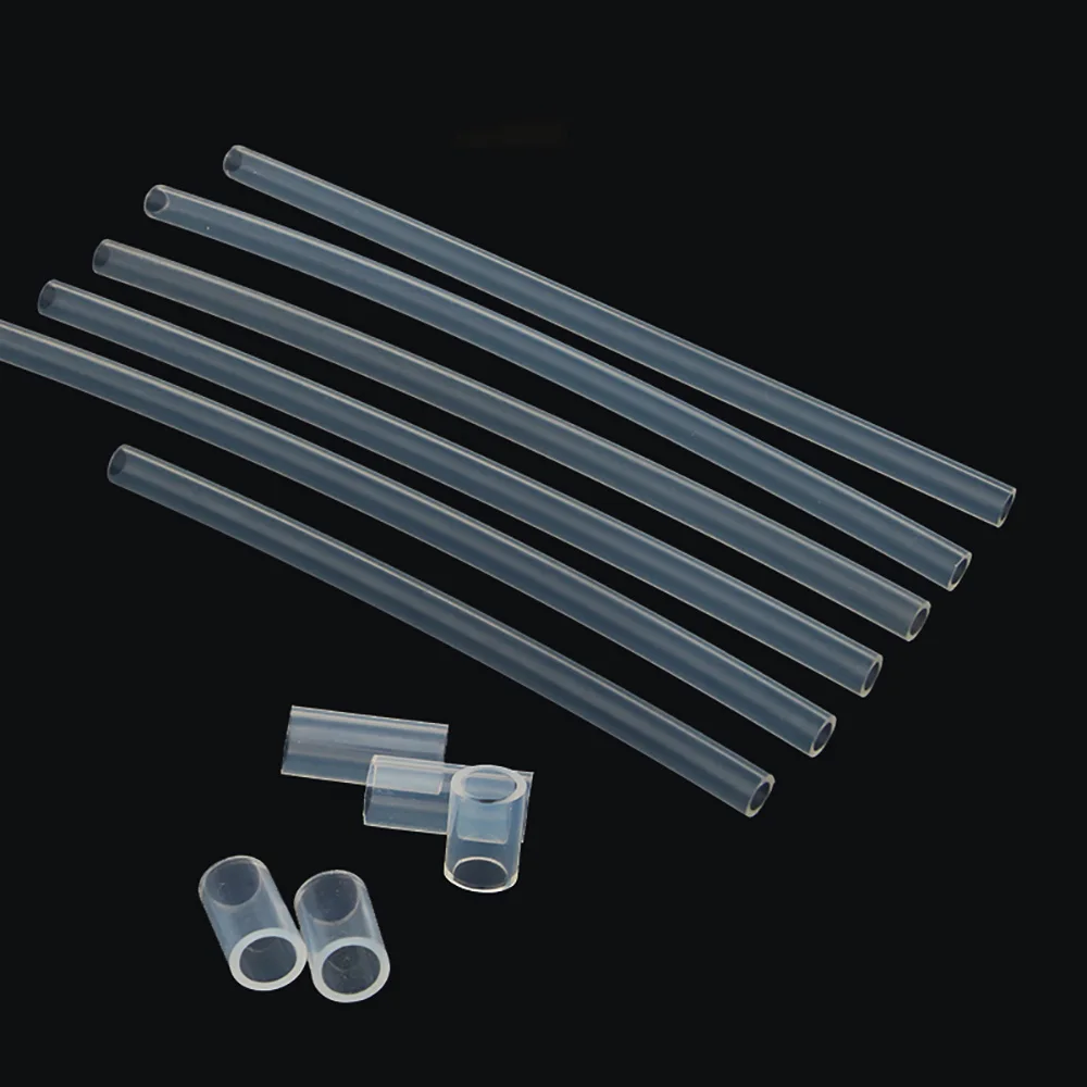 

ПТФЭ трубка, большая ID 0,8 1 1,5 2 1,6 3 мм-12 мм нить, белая, высокая термостойкость, коррозия, запчасти для 3D-принтера, трубы