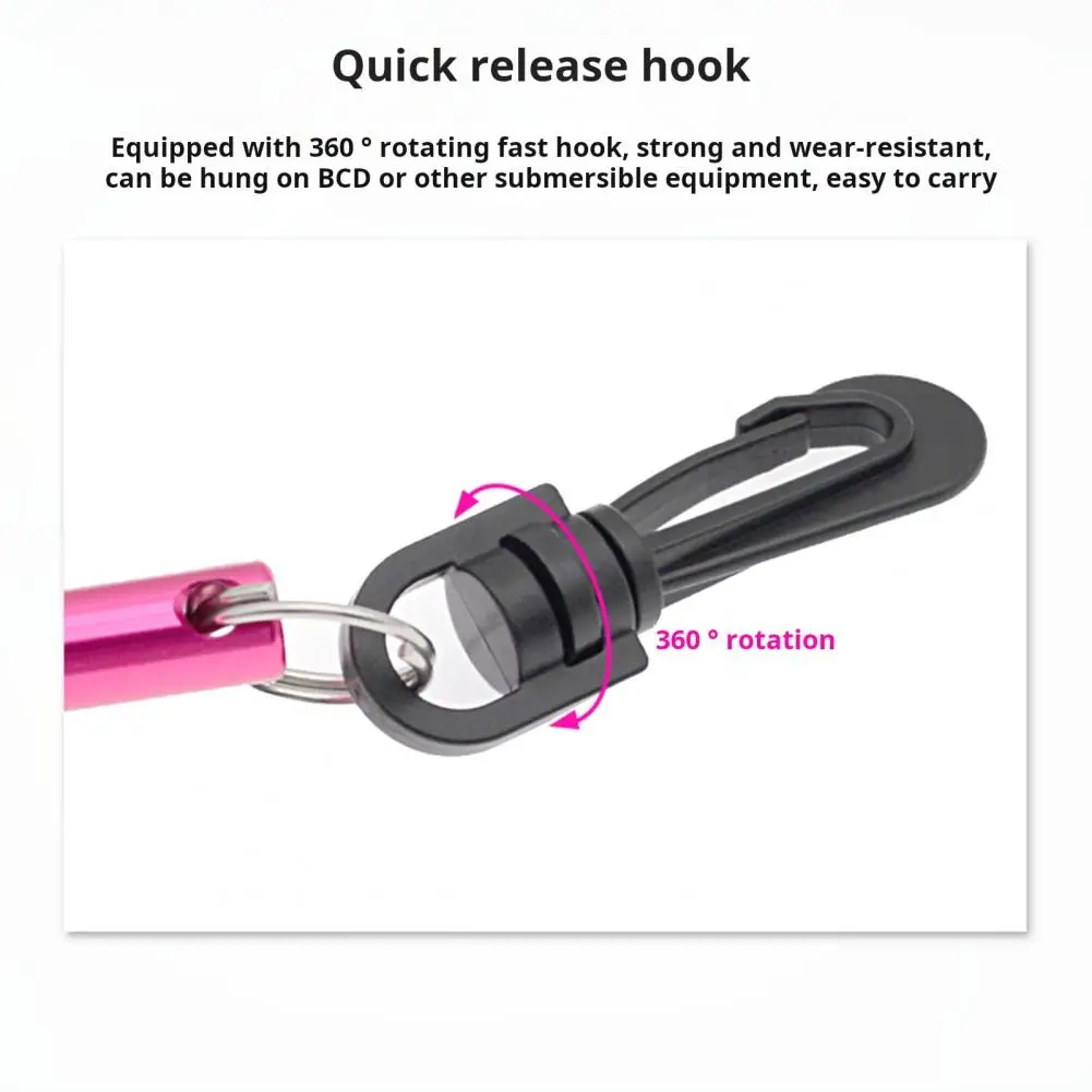 Шейкер для подводного плавания с зажимом устройство общения под водой из