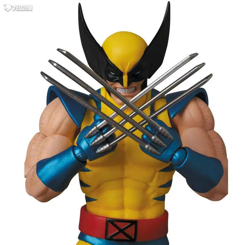 Новая фигурка Росомахи Ct Toys Mafex 138 коричневая комиксов Люди Икс подвижная модель Ko