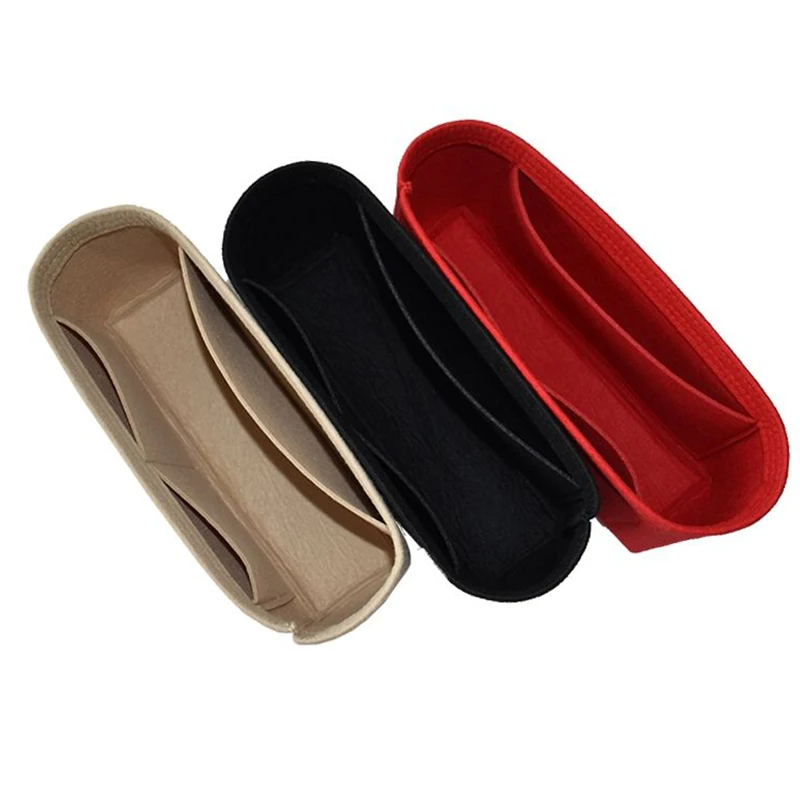 Фетровая сумка EverToner сумка-органайзер для макияжа женской сумки D дорожная