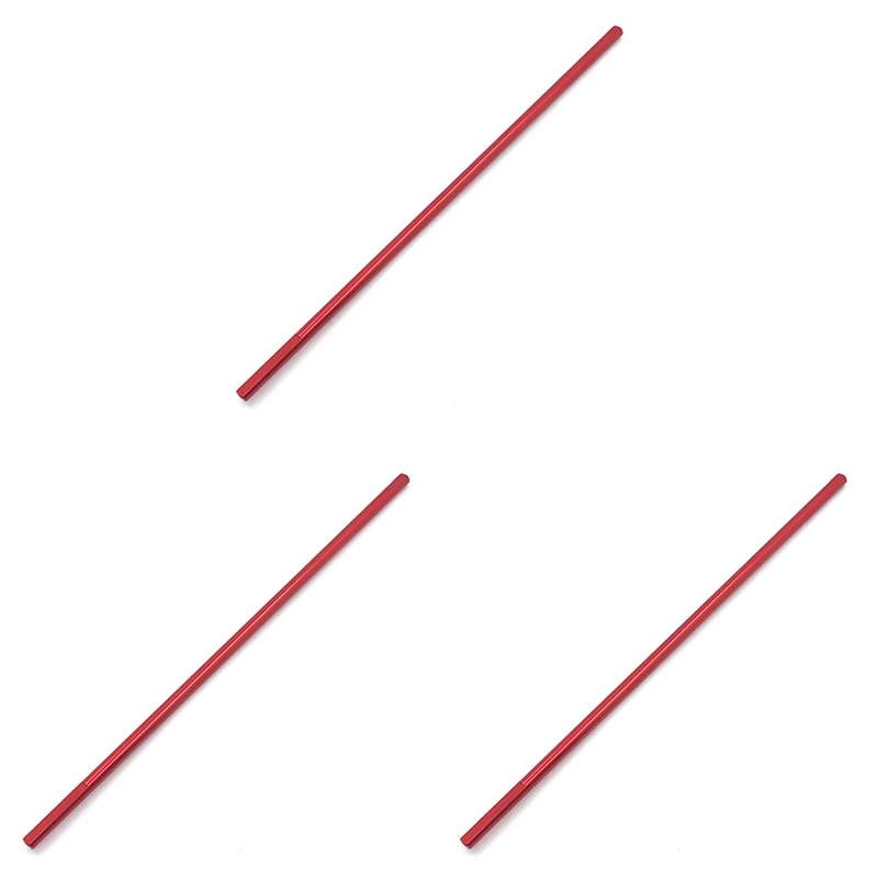 

3X Metal Central Drive Shaft Upgrade Accessories For Wltoys 124019 124018 1/12 RC Car Spare Parts,Red