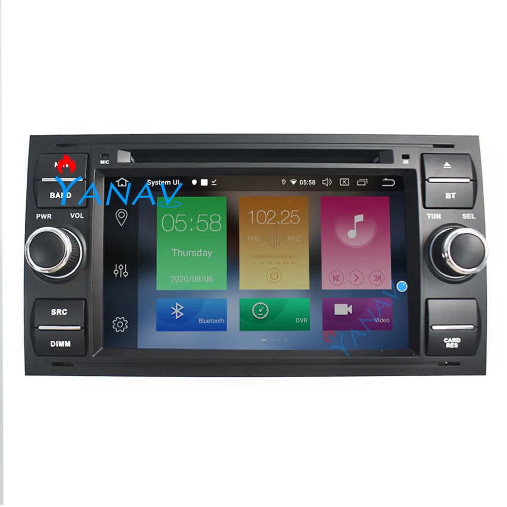 

2 Din Android Car Radio For Ford-Mondeo S-max Focus 2 C-MAX Galaxy Fiesta transit Fusion GPS navigation multimedia MP3 player