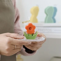 flower scented wax candle korean home decoration flower ornament fragrance decorations floret candlestick candles handmade