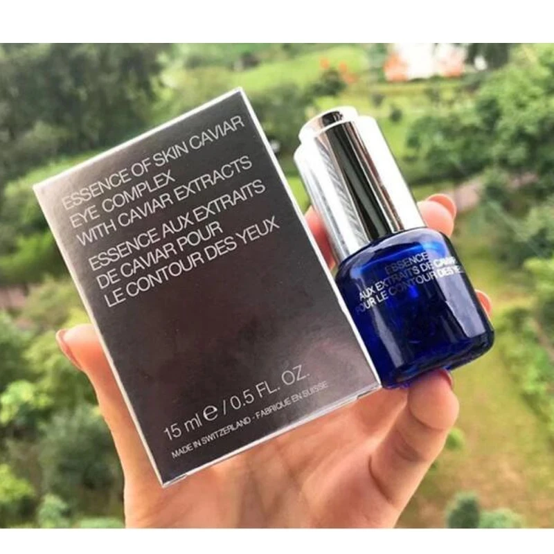 

SWITZERLAND BRAND ESSENCE OF SKIN CAVIAR EYE COMPLEX WITH CAVIAR EXTRACTS 15ML EYE CARE CONCENTRATE TREATMENT LOTION